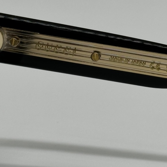 NEW GG1518S 001 GUCCI BLACK GOLD GREY SQUARE UNISEX SUNGLASSES - Picture 11 of 13